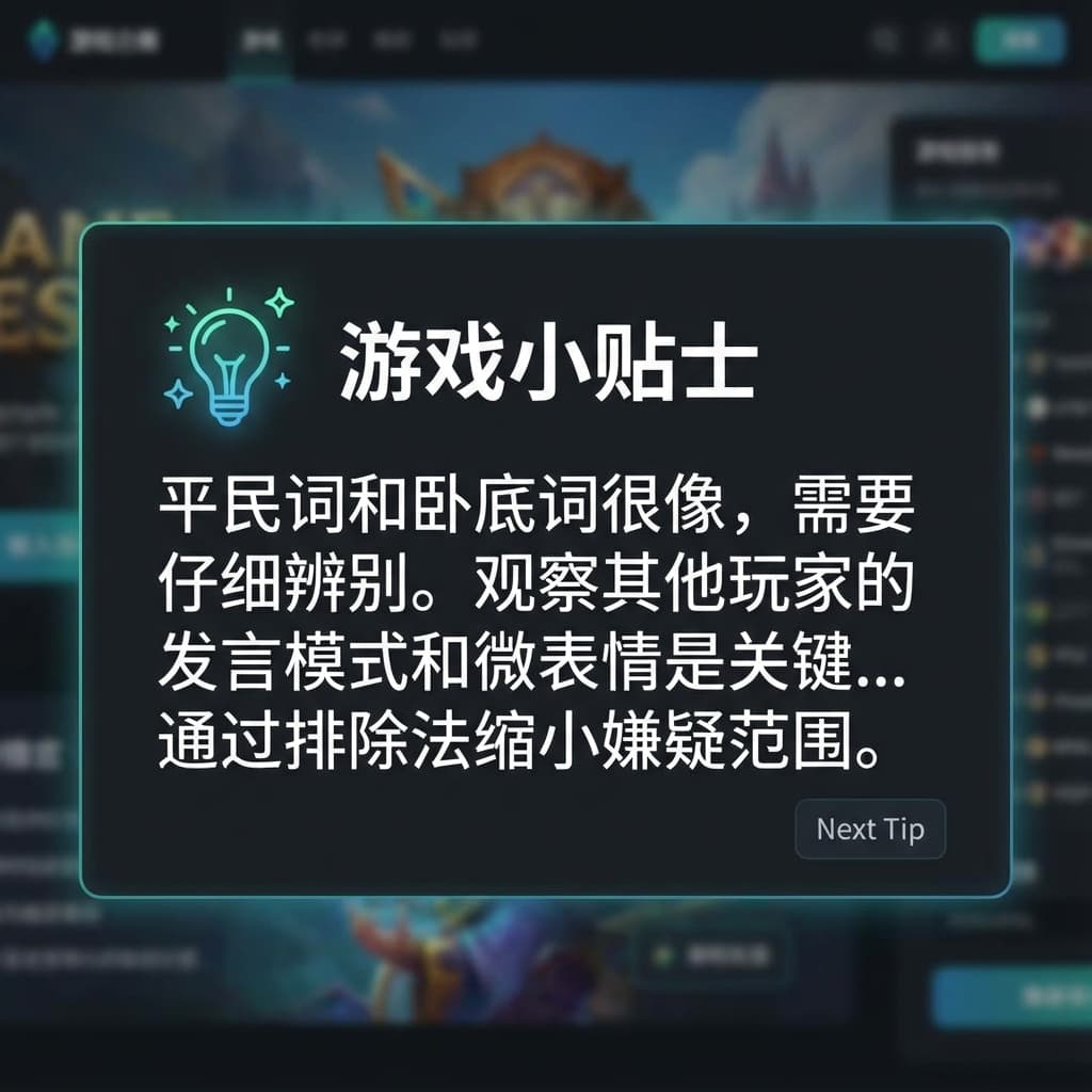 给法官和玩家的专业建议 Tips