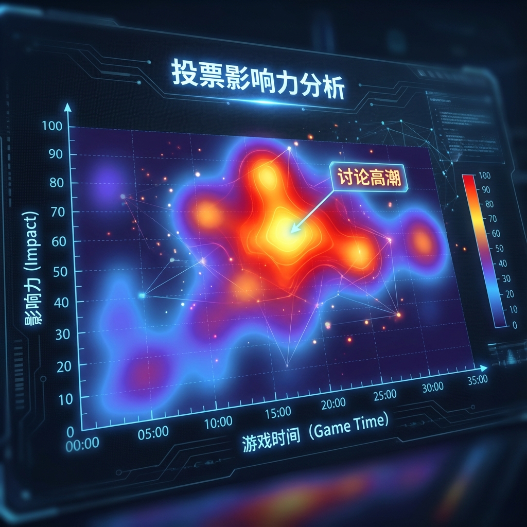 最佳投票时机分析图 投票影响力热力图 - 最佳投票时机分析